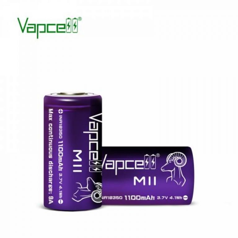 Batteria 18350 VAPCELL M11 1100mAh 9A