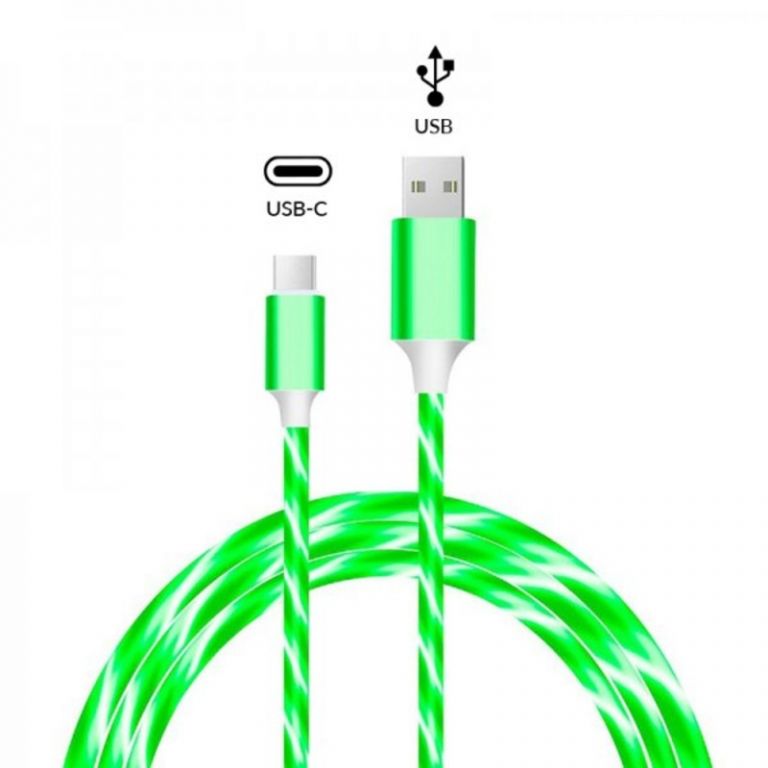 Cavo carica rapida USB-A to USB Type-C luminoso